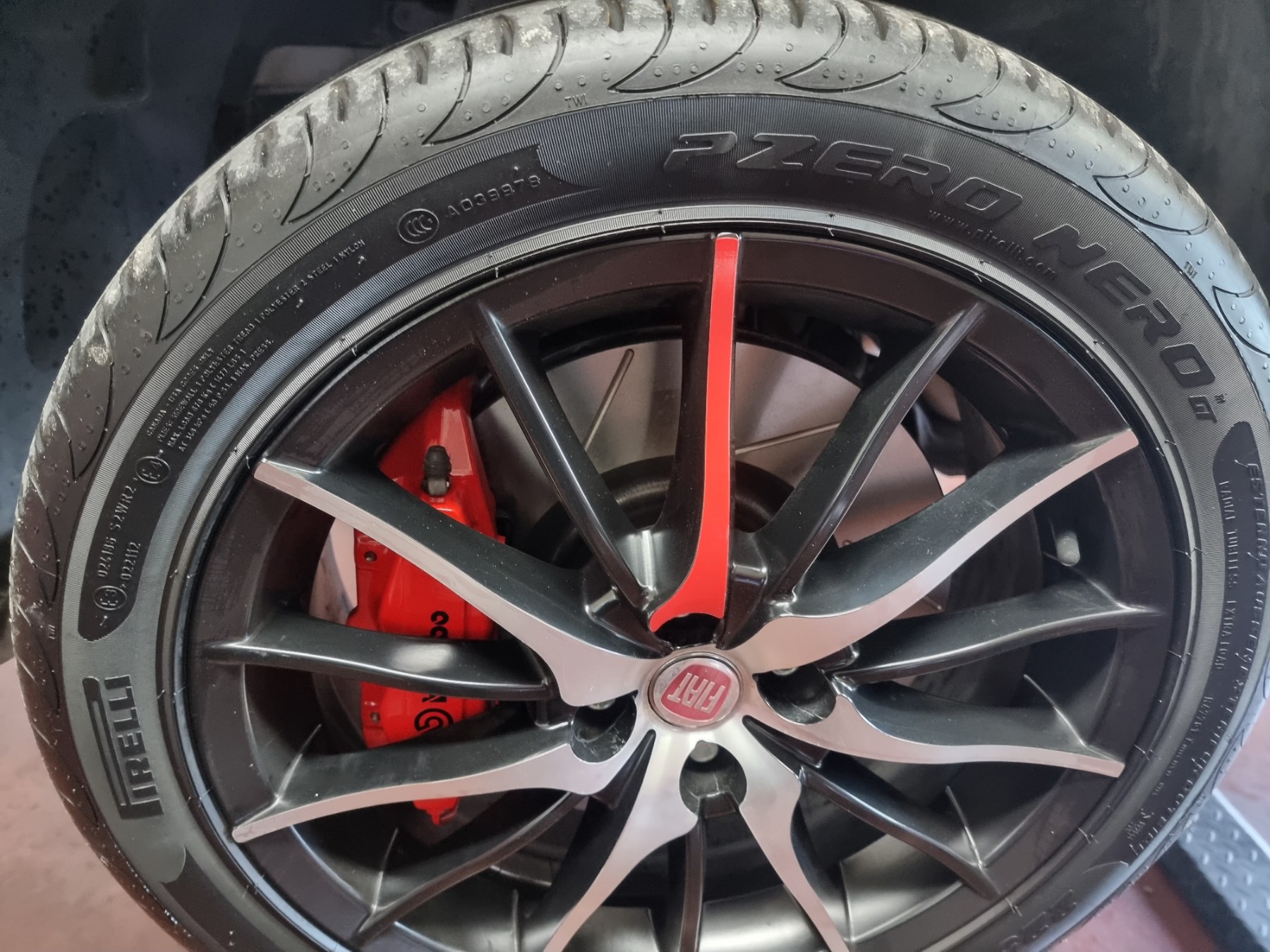 HyperBrake Motorsport Front 4pot Big Brake Kit without calipers for Fiat Bravo II for Brembo calipers from Alfa Romeo 159 TBi/Renault Megane RS and monoblock brake discs 330x28mm - Image 6